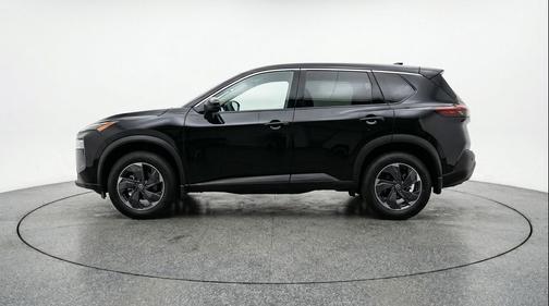Super Black 2025 Nissan Rogue SV