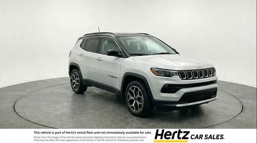 Silver Zynith Metallic Clearcoat 2025 Jeep Compass Limited
