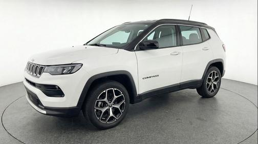 Bright White Clearcoat 2025 Jeep Compass Limited
