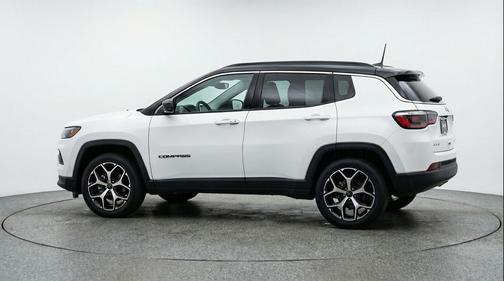 Bright White Clearcoat 2025 Jeep Compass Limited
