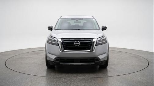 Brilliant Silver Metallic 2025 Nissan Pathfinder SV FWD