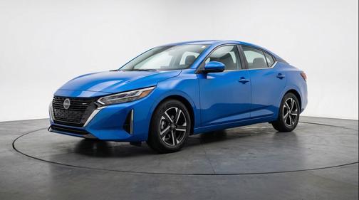 Electric Blue Metallic 2025 Nissan Sentra SV