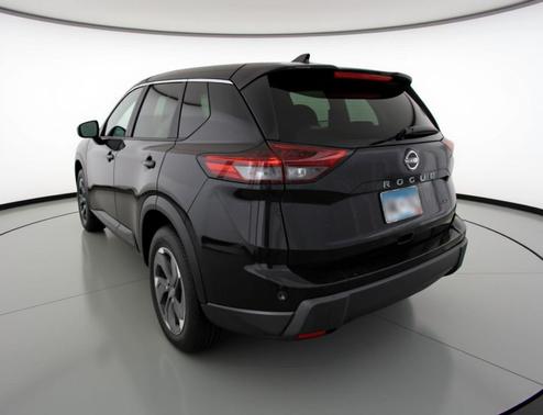 Super Black 2025 Nissan Rogue SV