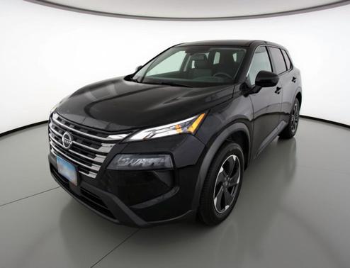 Super Black 2025 Nissan Rogue SV
