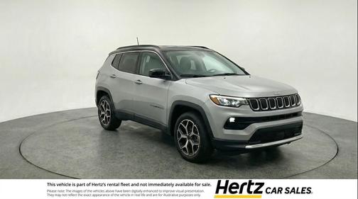 Silver Zynith Metallic Clearcoat 2025 Jeep Compass Limited