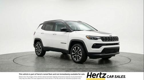 White 2025 Jeep Compass Trailhawk