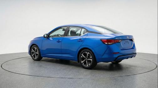 Electric Blue Metallic 2025 Nissan Sentra SV