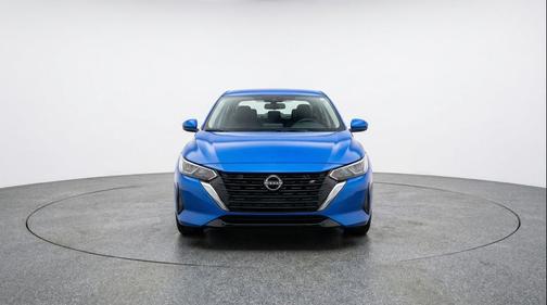 Electric Blue Metallic 2025 Nissan Sentra SV