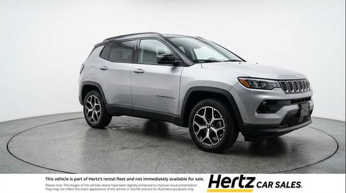 Silver Zynith Metallic Clearcoat 2025 Jeep Compass Limited