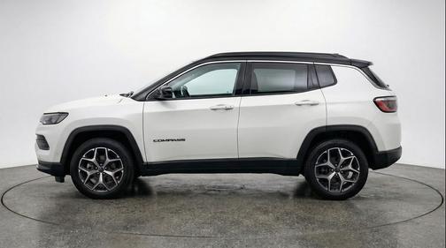 Bright White Clearcoat 2025 Jeep Compass Limited