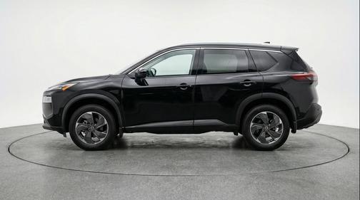 Super Black 2025 Nissan Rogue SV