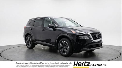 Super Black 2025 Nissan Rogue SV