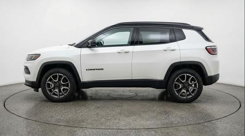 White 2025 Jeep Compass Trailhawk