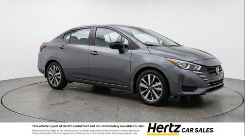 Gun Metallic 2025 Nissan Versa 1.6 SV