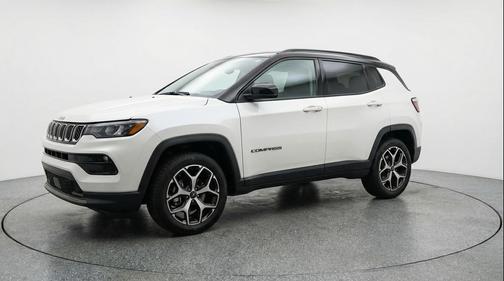 Bright White Clearcoat 2025 Jeep Compass Limited