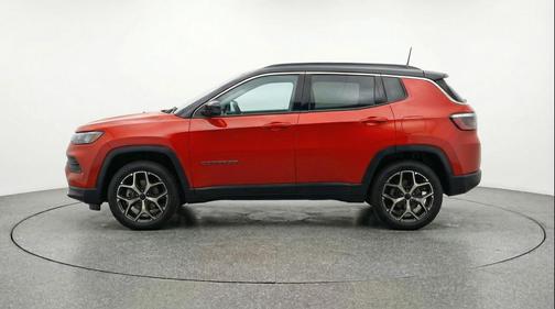 Red Hot Pearlcoat 2025 Jeep Compass Limited