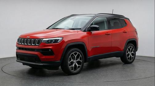 Red Hot Pearlcoat 2025 Jeep Compass Limited