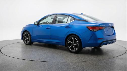 Electric Blue Metallic 2025 Nissan Sentra SV