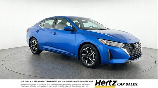 Electric Blue Metallic 2025 Nissan Sentra SV