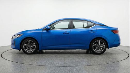 Electric Blue Metallic 2025 Nissan Sentra SV