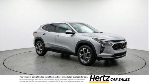 Sterling Gray Metallic 2025 Chevrolet Trax LT