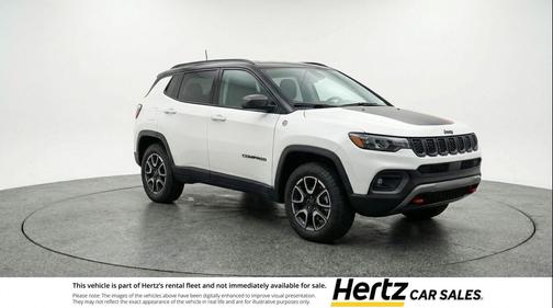 White 2025 Jeep Compass Trailhawk