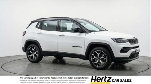 Bright White Clearcoat 2025 Jeep Compass Limited