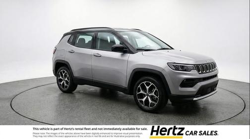 Silver Zynith Metallic Clearcoat 2025 Jeep Compass Limited