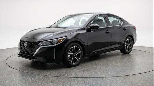 Super Black 2025 Nissan Sentra SV
