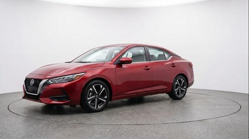 Rosewood Metallic 2025 Nissan Sentra SV