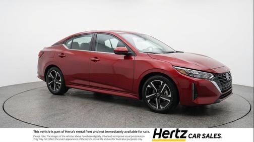 Rosewood Metallic 2025 Nissan Sentra SV