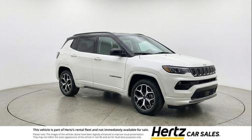 White 2025 Jeep Compass Limited