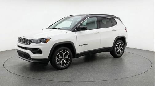 White 2025 Jeep Compass Limited