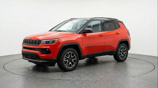 Red Hot Pearlcoat 2025 Jeep Compass Trailhawk
