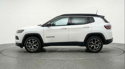Bright White Clearcoat 2025 Jeep Compass Limited