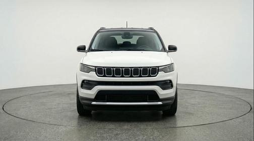 Bright White Clearcoat 2025 Jeep Compass Limited