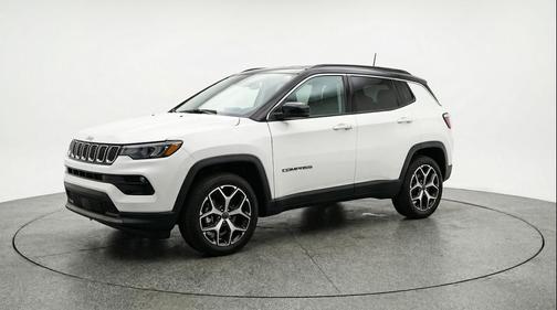 Bright White Clearcoat 2025 Jeep Compass Limited