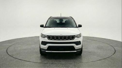 Bright White Clearcoat 2025 Jeep Compass Limited