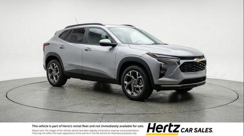 Sterling Gray Metallic 2025 Chevrolet Trax LT
