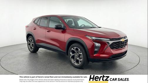 Crimson Metallic 2025 Chevrolet Trax LT