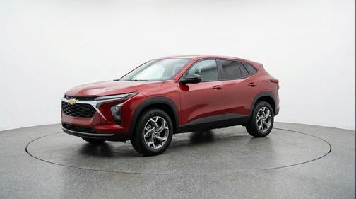 Crimson Metallic 2025 Chevrolet Trax LT