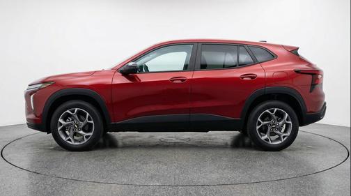 Crimson Metallic 2025 Chevrolet Trax LT