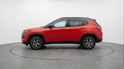 Red Hot Pearlcoat 2025 Jeep Compass Limited