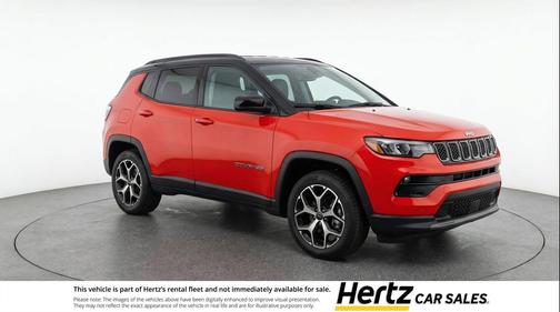 Red Hot Pearlcoat 2025 Jeep Compass Limited