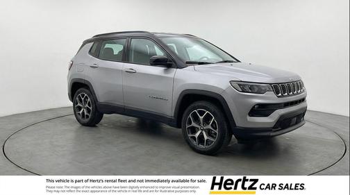 Silver Zynith Metallic Clearcoat 2025 Jeep Compass Limited