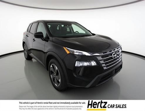 Super Black 2025 Nissan Rogue SV