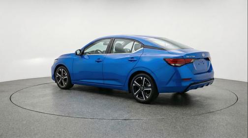 Electric Blue Metallic 2025 Nissan Sentra SV
