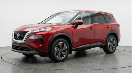 Scarlet Ember Tintcoat 2025 Nissan Rogue SV