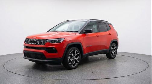 Red Hot Pearlcoat 2025 Jeep Compass Limited