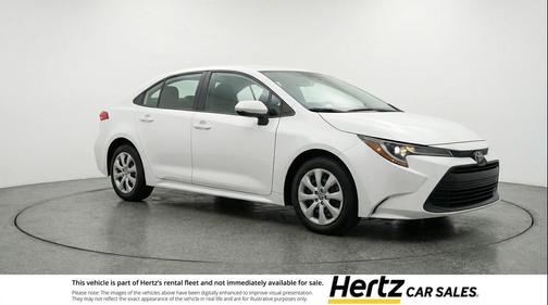 Ice Cap 2025 Toyota Corolla LE
